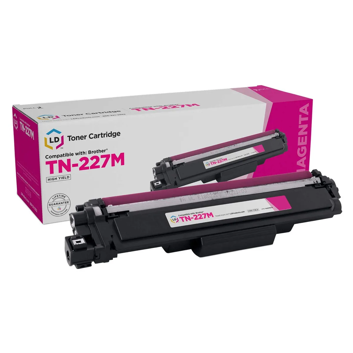 Brother Brother TN-227M High Yield Magenta Toner Cartridge 1400 Pages — product photo