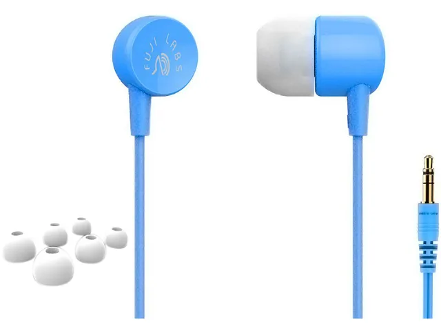 Fuji Labs Fuji Labs AUFJ-SQWMS101BL Sonique SQ101 In-Ear Headphones Blue — product photo