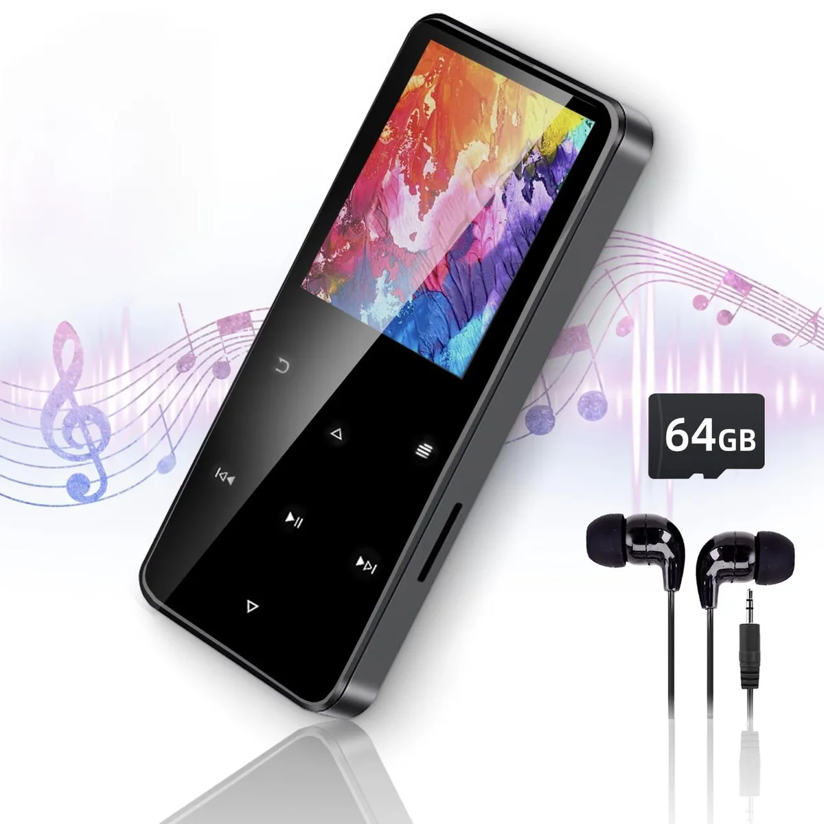 Jawploy ZY-006 80GB MP3 Player Black — product photo