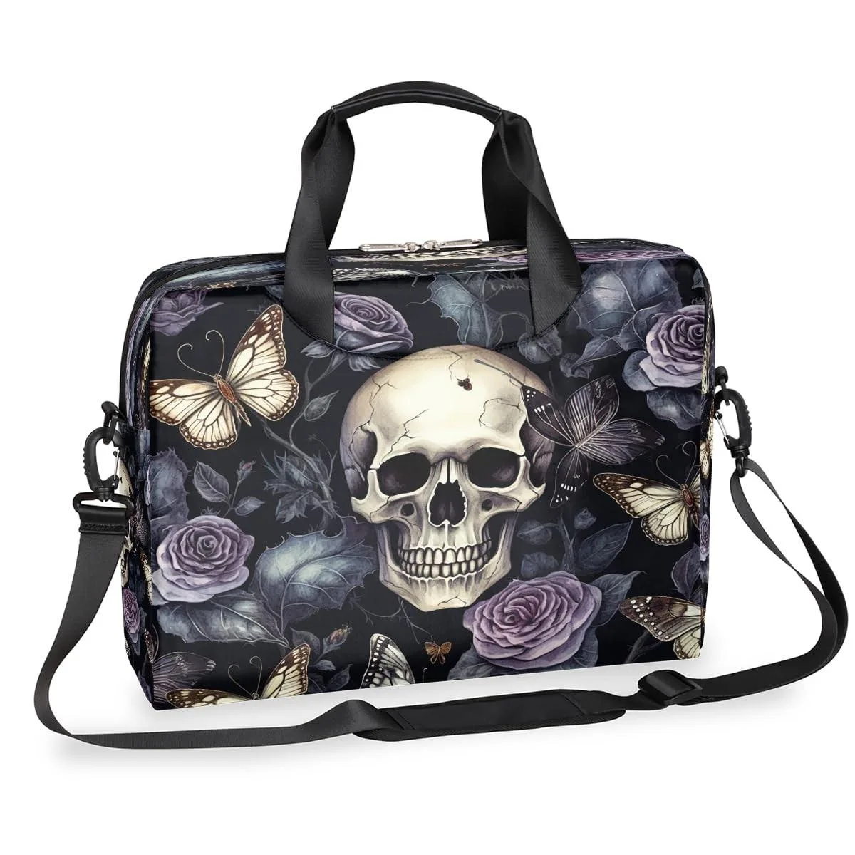 Batianda Batianda Floral Halloween Skull 16 Inch 2 in 1 Accessory — product photo