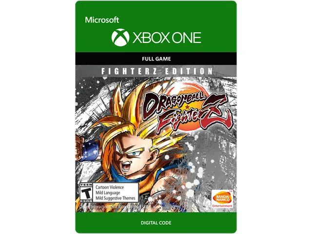 Bandai Namco Entertainment America Inc Bandai Namco Entertainment America Inc G3Q-00434 DRAGON BALL FighterZ FighterZ Edition downloadable game — product photo