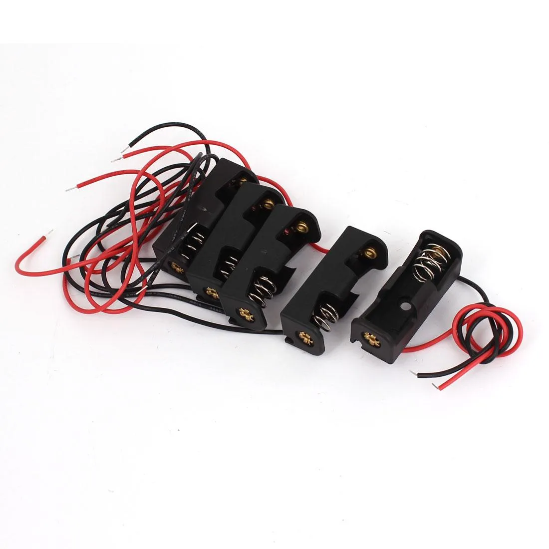 Unique-Bargains Unique-Bargains 12V 23A Battery Holder Case 5pcs Black — product photo