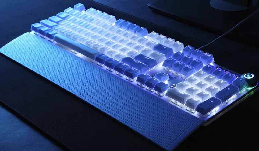 AULA AULA F2088 Crystal Version Blue Mechanical Gaming Keyboard — product photo