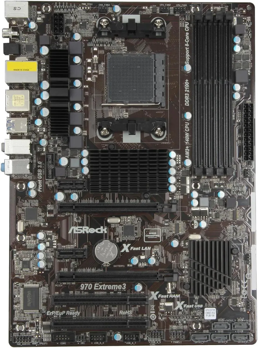 ASRock ASRock 970 Extreme3 R2.0 AMD motherboard — product photo