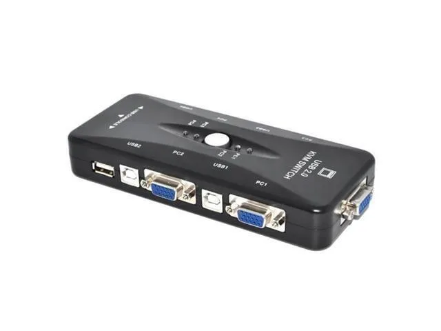 LORDWORLD LORDWORLD USB 2.0 KVM Switch 2 PCs 4 Devices — product photo