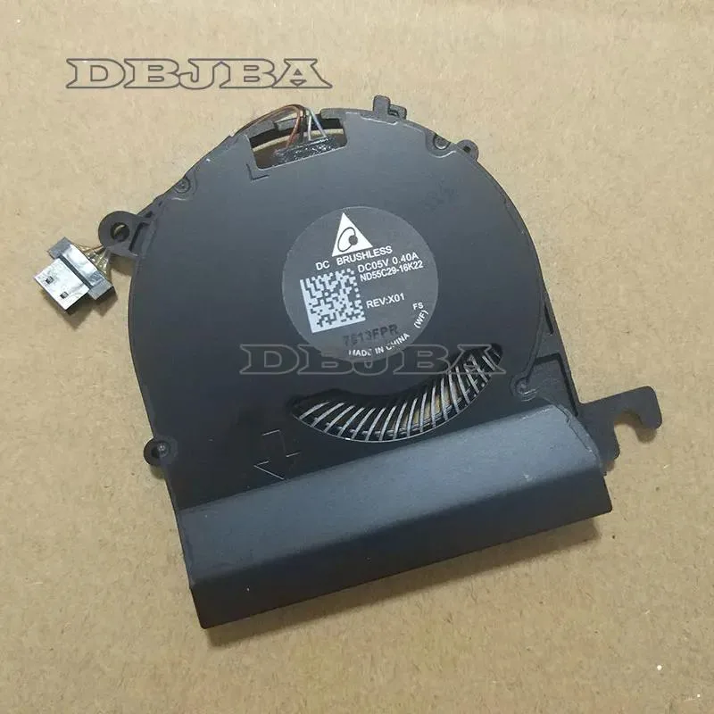 DBTLAP DBTLAP CPU cooling fan for HP Elitebook X360 1020 G2 ND55C29-16K22 5V .4A 4-wire — product photo