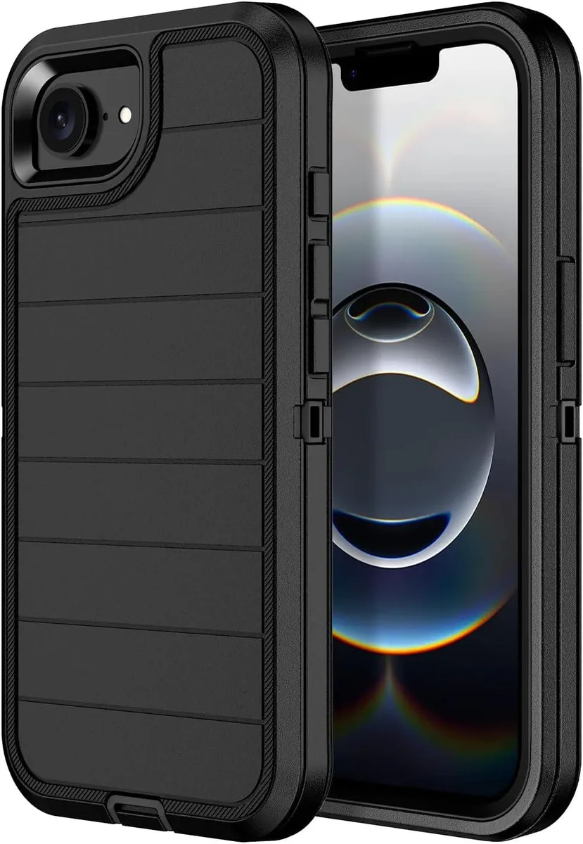 PISKEKAT PISKEKAT iPhone 16e 6.1 inch 2025 Case Black — product photo