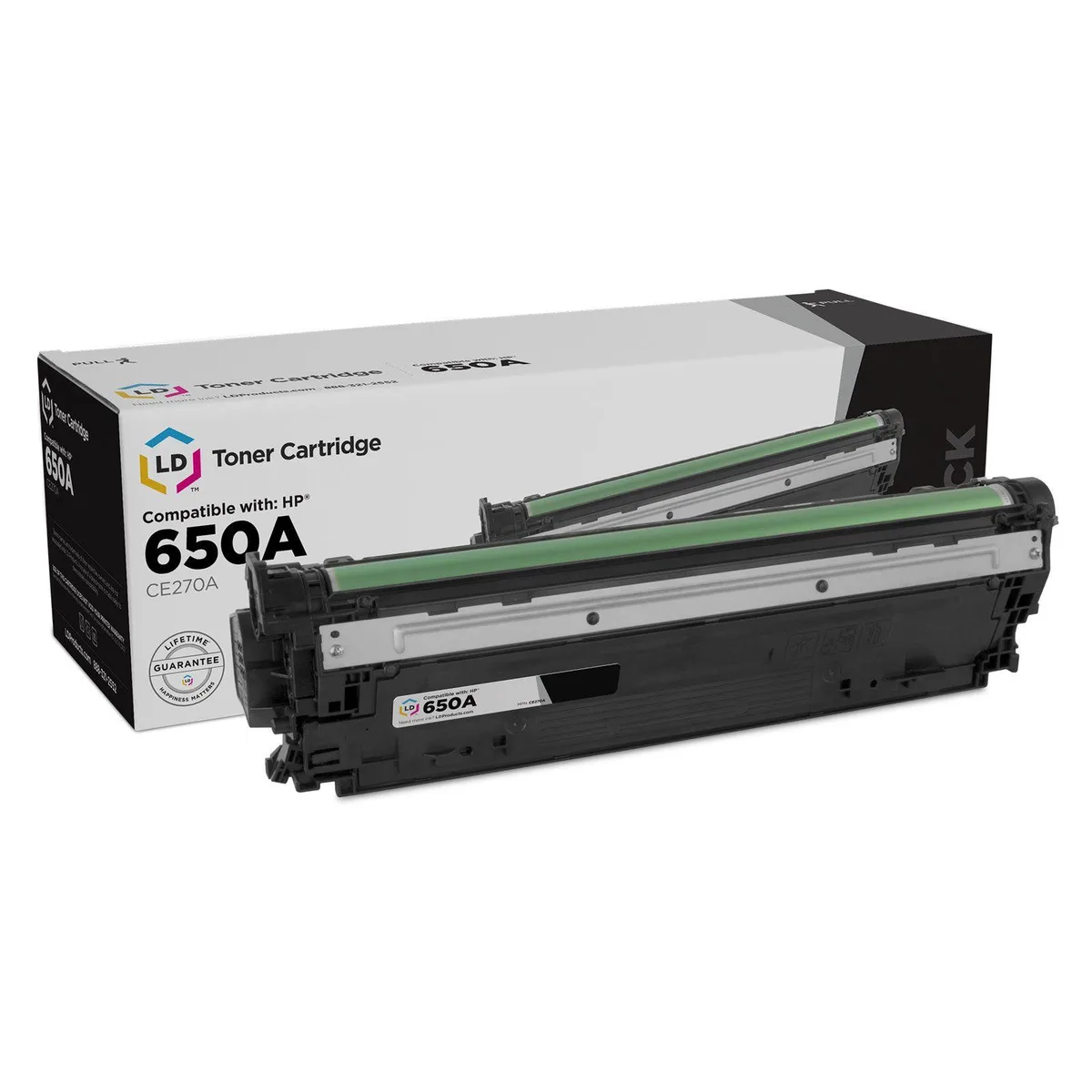 LD Products LD Products CE270A (HP 650A) Black Toner Cartridge — product photo