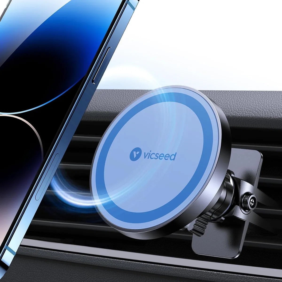Keyence Keyence Magnetic Phone Mount 360 Adjustable 20 Magnets Blue — product photo