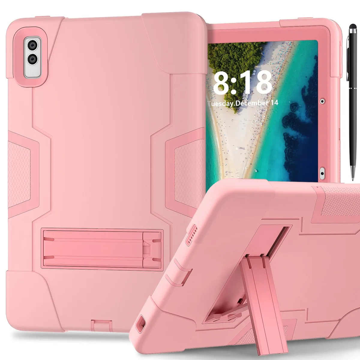 BONAEVER BONAEVER TB-360ZU Laptop Case for Lenovo Tab M10 5G 10.6 inch 2023 Rose Gold — product photo