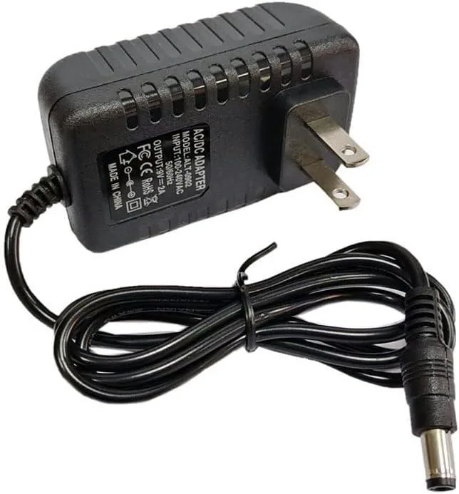 BASEUS BASEUS 9V 2A AC Adapter 5.5×2.5mm US Plug Black — product photo
