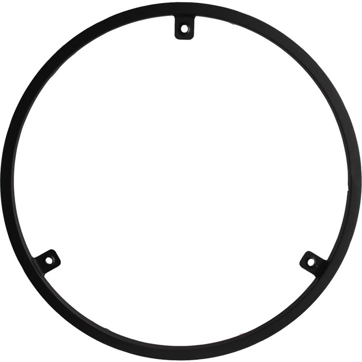 Metal speedring with three spring-loaded prongs, Bowens mount, matte black finish