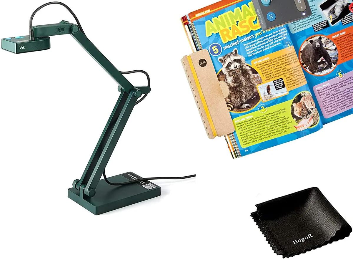 DIVI DIVI 8.0 MP USB 2.0 Webcam with PageStay Bundle — product photo