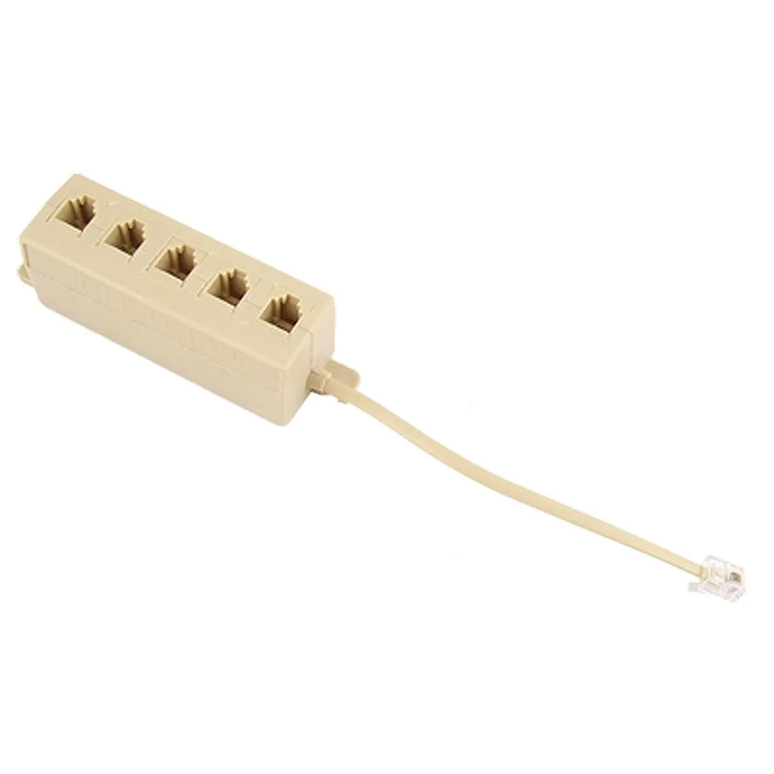 Unique-Bargains Unique-Bargains 6P4C RJ11 5 Port Wall Mount Adapter telephone accessory — product photo