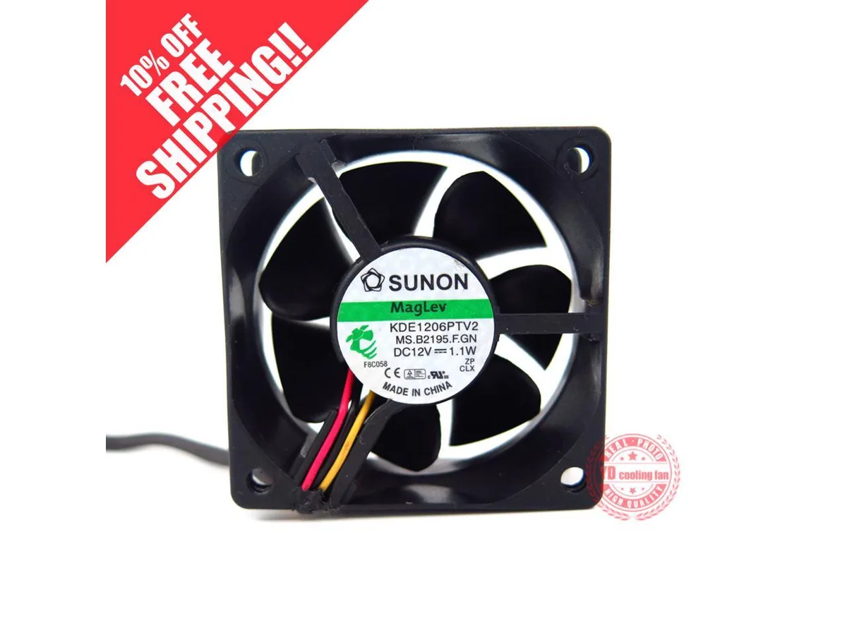 Fans Fans KDE1206PTV2 6025 12V 1.1W case fan — product photo