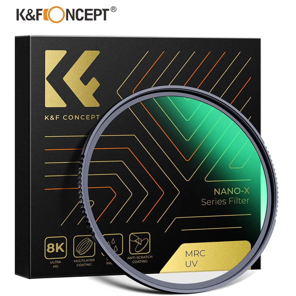 K&F Concept K&F Concept NANO-X UV-B270 46mm UV Filter 28 Coatings 3.3mm Frame 99.6% Transmission — product photo
