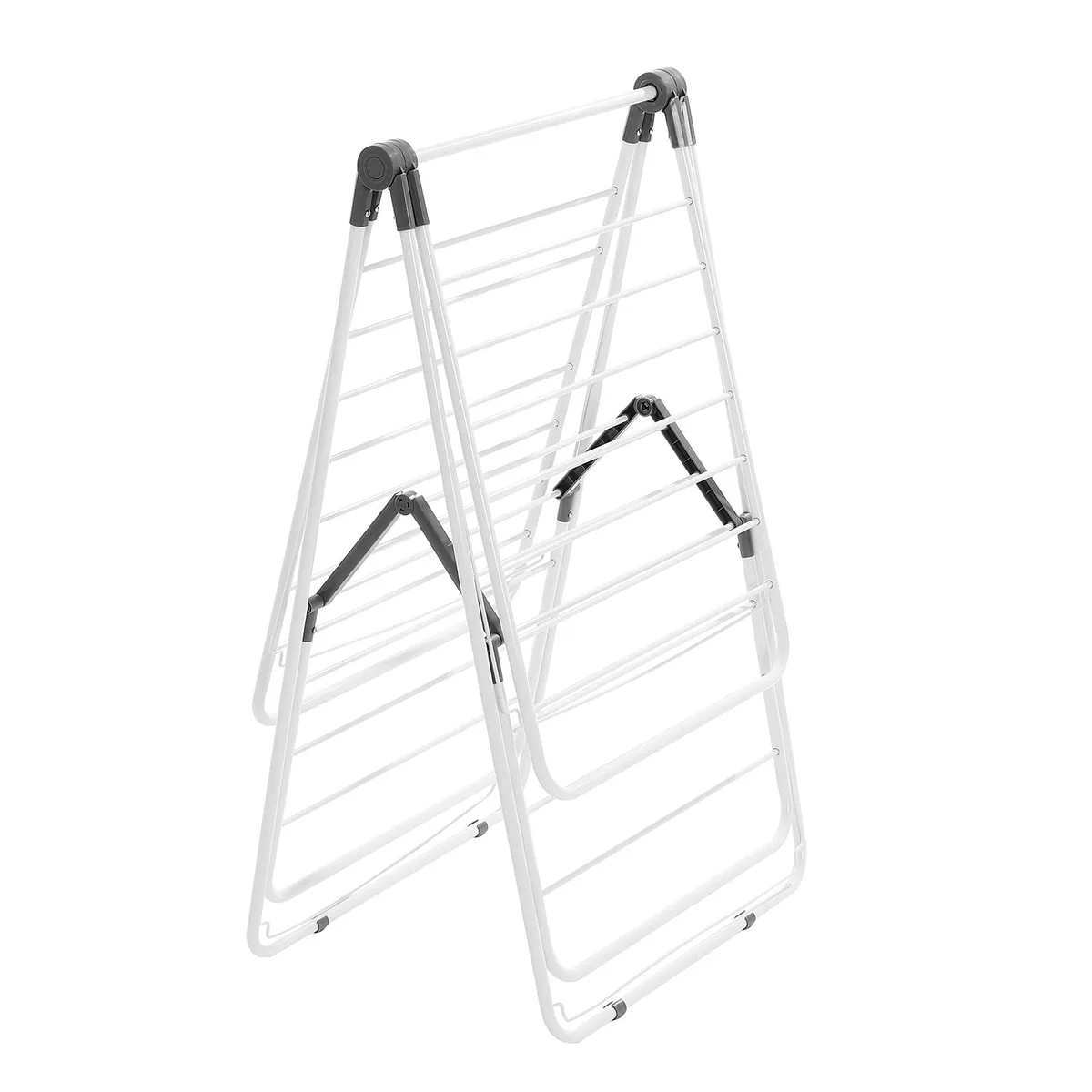VEVOR VEVOR RH-6026 2-Tier Foldable Drying Rack 31 Rods White/Gray — product photo