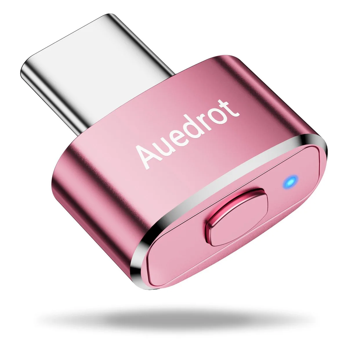  AUEDROT USB-C Mouse Jiggler Rose Gold — product photo
