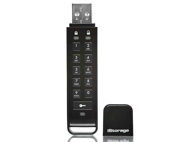 iStorage iStorage IS-FL-DAP3-B-64 64GB USB 3.2 Gen 1 flash drive — product photo