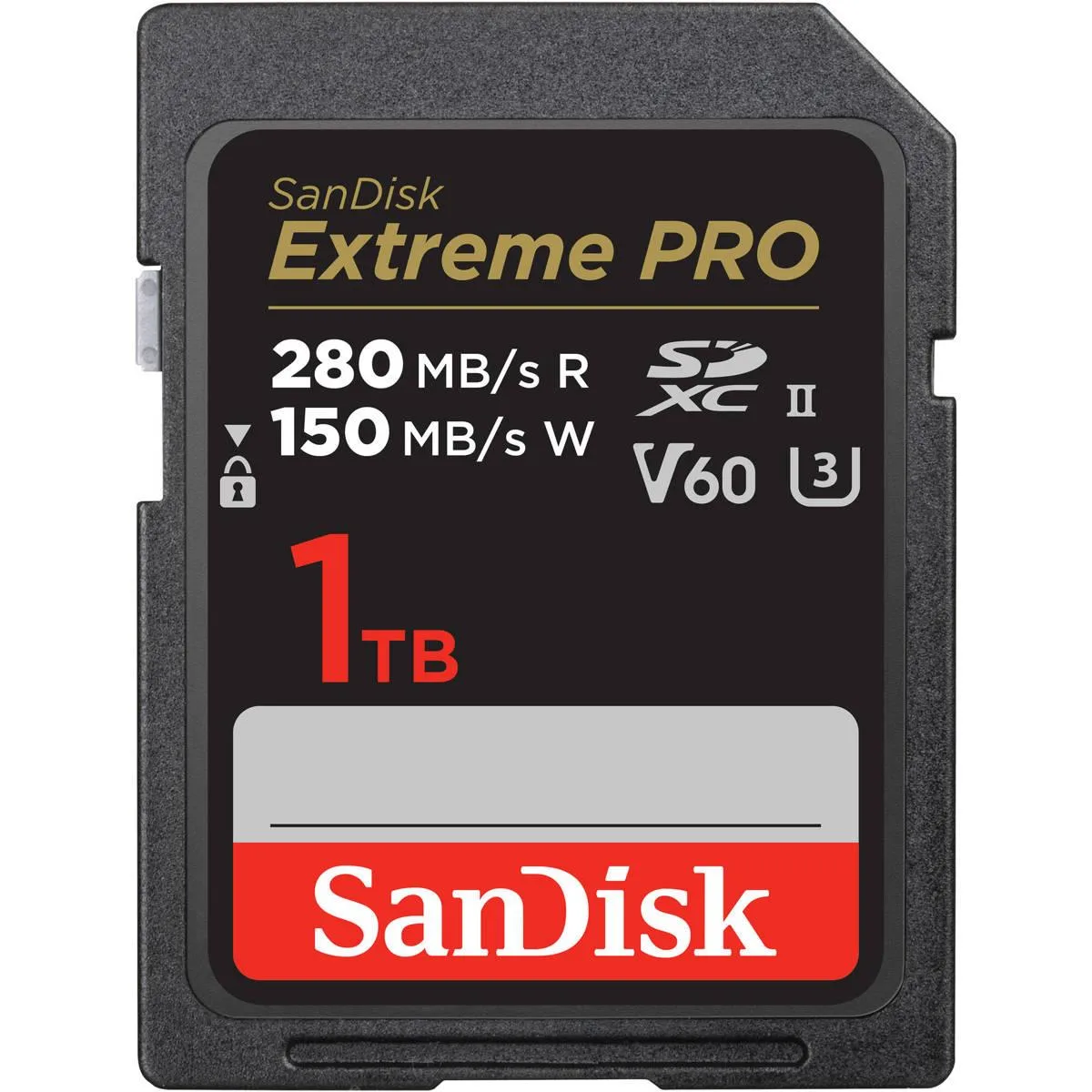 SanDisk SanDisk Extreme PRO 1TB UHS-II V60 SDXC memory card — product photo