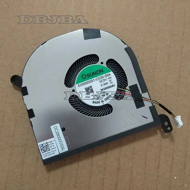 DBTLAP DBTLAP Cooling Fan Dell XPS 15 9500 009RK6 EG50050S1-CG30-S9A — product photo