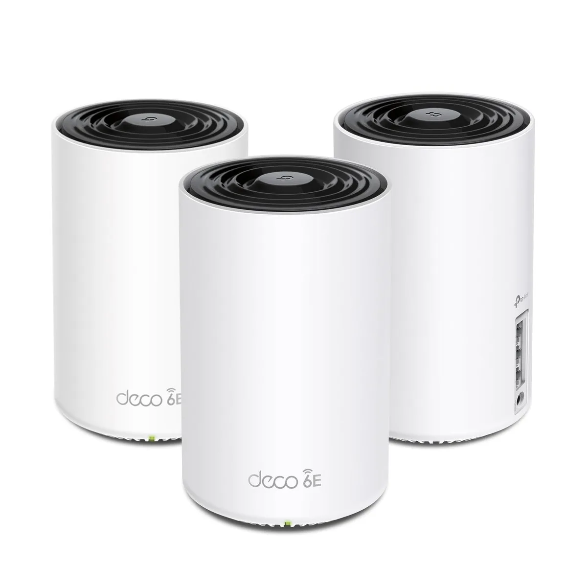 TP-Link TP-Link Deco XE75 AXE5400 Tri-Band WiFi 6E Mesh System 3-Pack 2 in 1 accessory — product photo