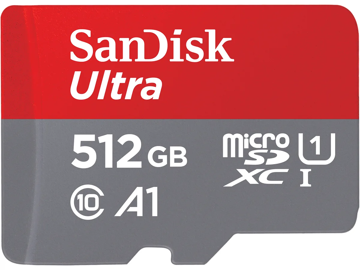 SanDisk SanDisk SDSQUA4-512G-GN6MA 512GB Ultra microSDXC memory card — product photo