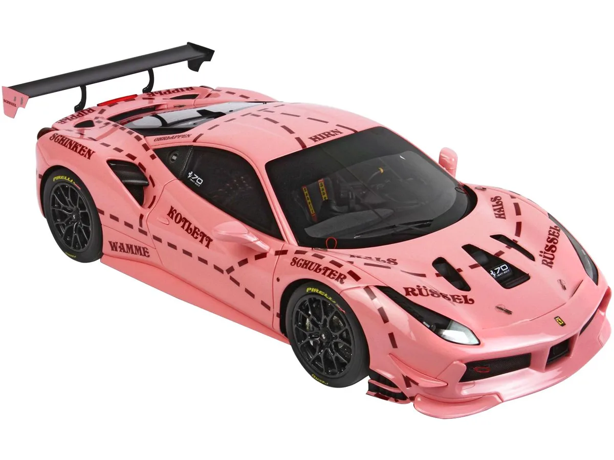 BBR BBR Ferrari 488 Challenge Rolex 24 Hours of Daytona 2018 1/18 Limited Edition 108 pieces with Display Case — product photo