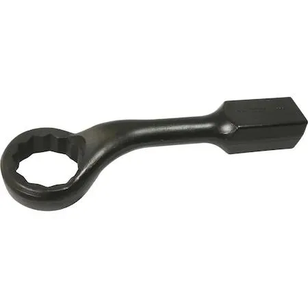 Gray Tools 66899 striking face box wrench with 45° offset head, black oxide finish