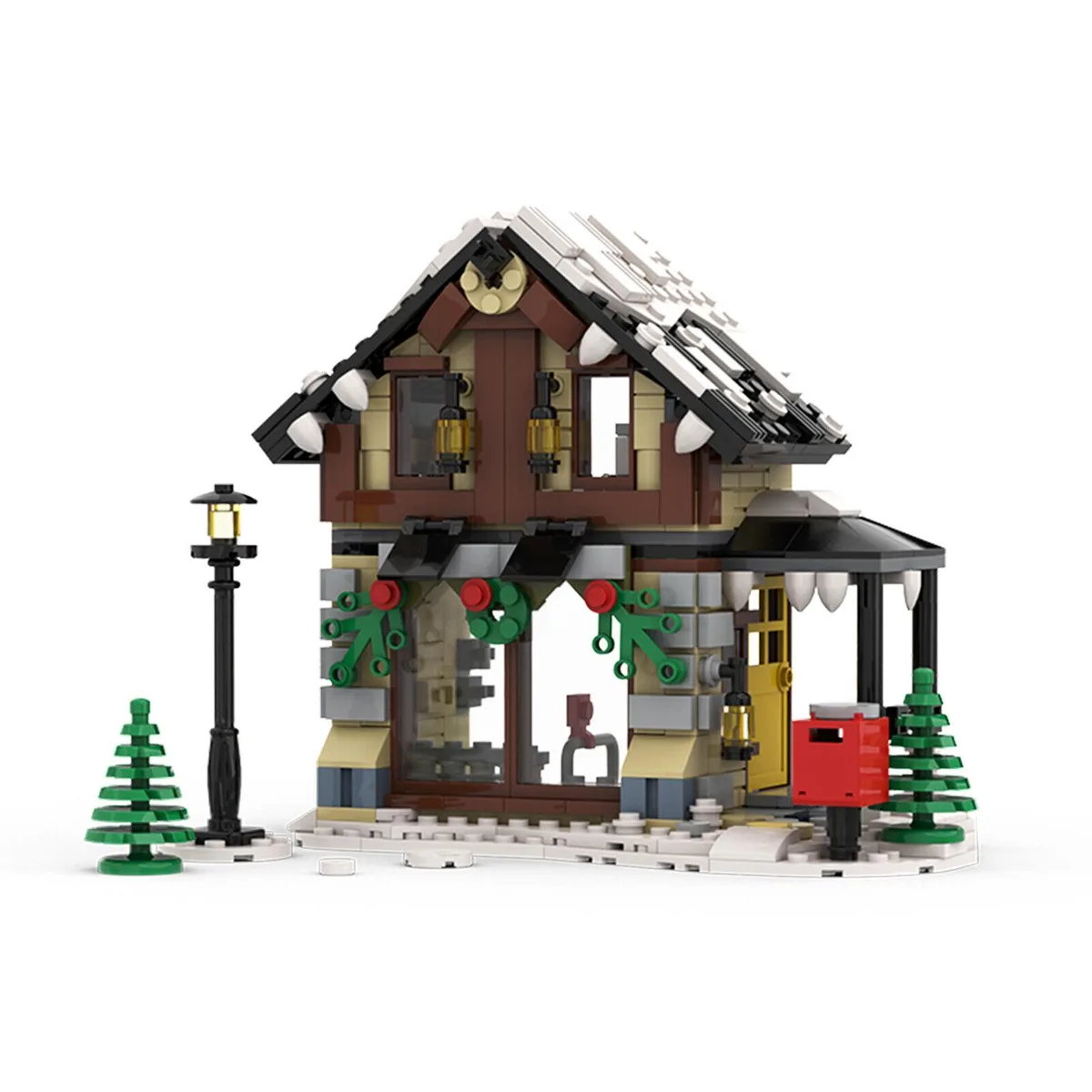 ZITIANYOUBUILD ZITIANYOUBUILD Winter Sport Shop 59945 445-Piece Educational Building Set — product photo