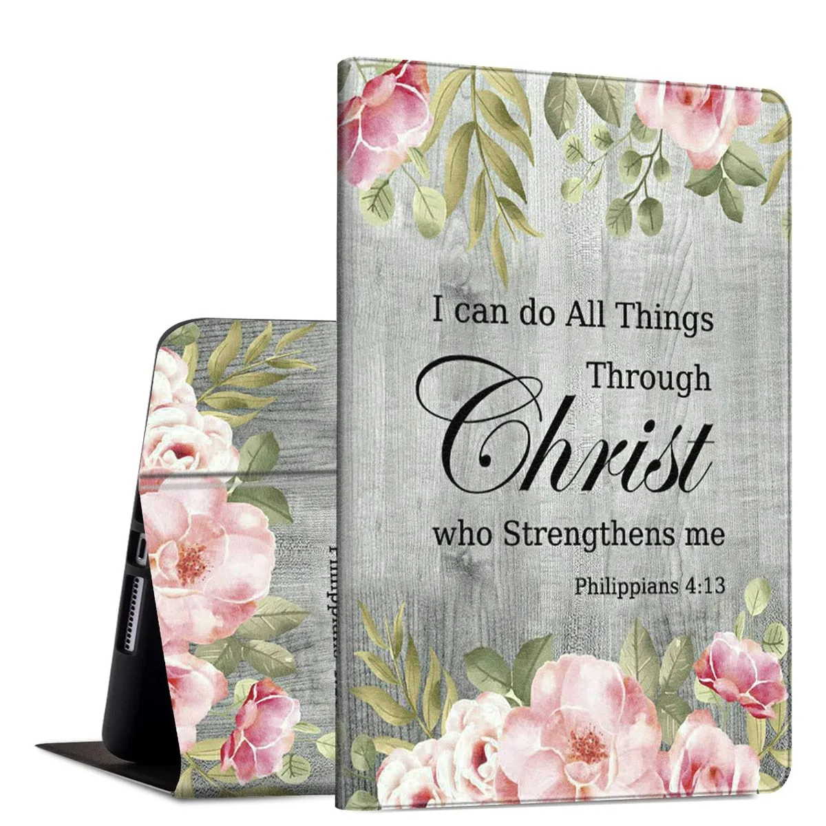 V2 Technologies V2 Technologies 2 in 1 accessory for Fire Max 11 13th Gen 2023 Bible Verse Philippians 4-13 — product photo