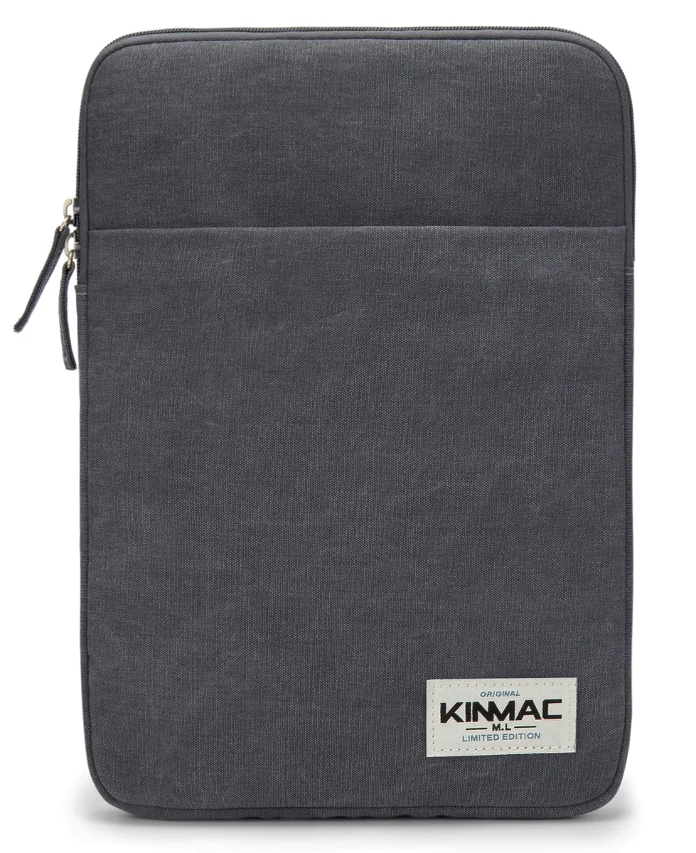  Kinmac K360GS-3 360° Protective Vertical Laptop Sleeve Grey 14 inch — product photo