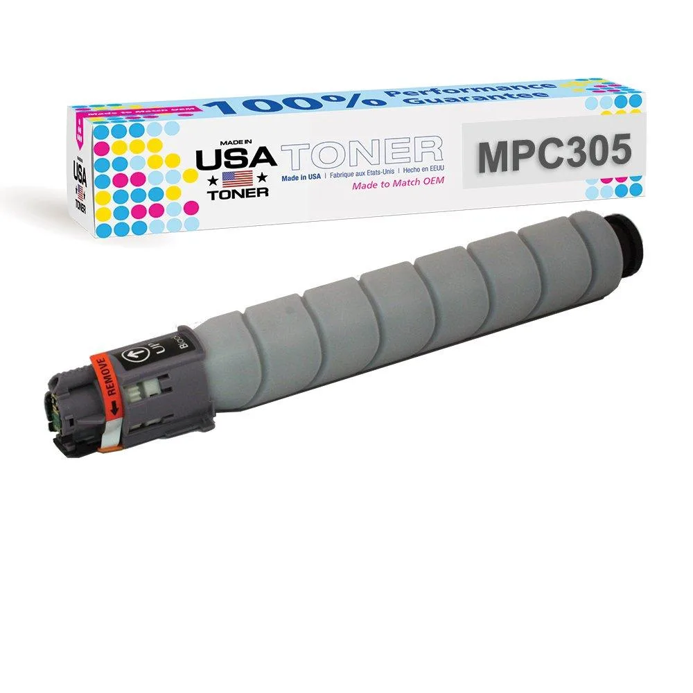 MADE IN USA TONER MADE IN USA TONER Black Toner Cartridge 225g 12000 Pages for Ricoh MP C305SPF — product photo