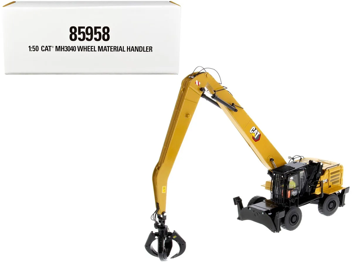 DieCast Masters DieCast Masters CAT MH3040 Wheel Material Handler 1/50 High Line Series hobby collectible — product photo