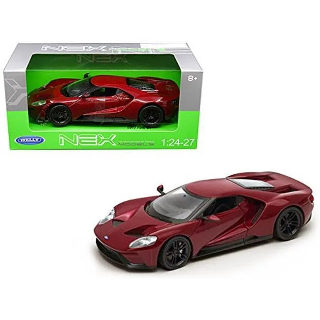 WELLY Welly 24082 2017 Ford GT Red 1:24-1:27 Diecast Vehicle — product photo