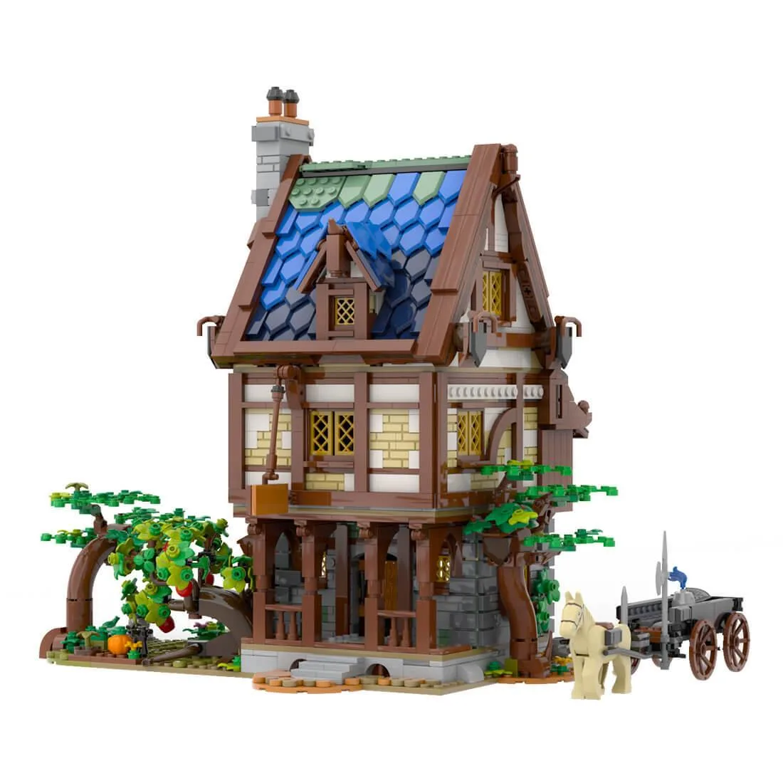 ZITIANYOUBUILD ZITIANYOUBUILD MOC-83786 Medieval Tavern 2283 Parts — product photo