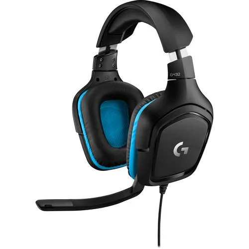 Logitech Logitech G432 Wired Gaming Headset Black/Blue — product photo