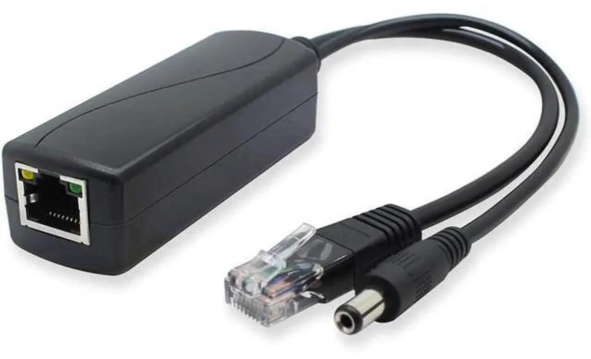 SMUGDESK SMUGDESK AVPS12G Gigabit PoE Splitter 48V to 12V 2A — product photo
