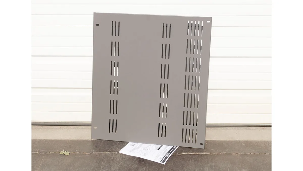 weber Weber 70352 rear panel Summit Platinum 400 LP BB appliance part — product photo