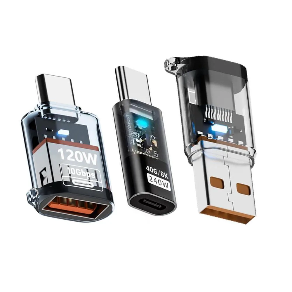 Fervit Fervit 3 Pack USB C Adapter 10/40Gbps 120/240W — product photo