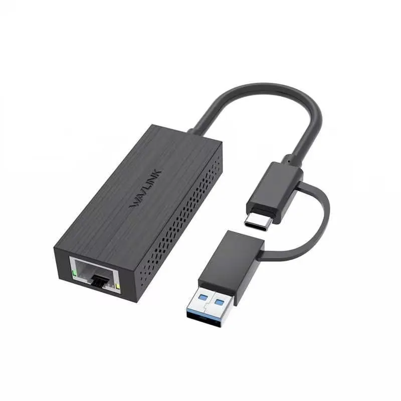 No Sew No Sew USB 3.2 Type A/C to 2.5G Ethernet Adapter — product photo