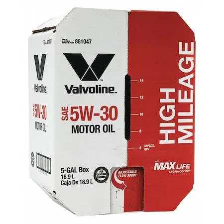 VALVOLINE VALVOLINE 881047 Motor Oil 5W-30 5 gal Box — product photo