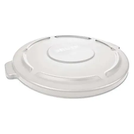 Rubbermaid Rubbermaid FG263100WHT Brute Round White Trash Can 32 gal — product photo