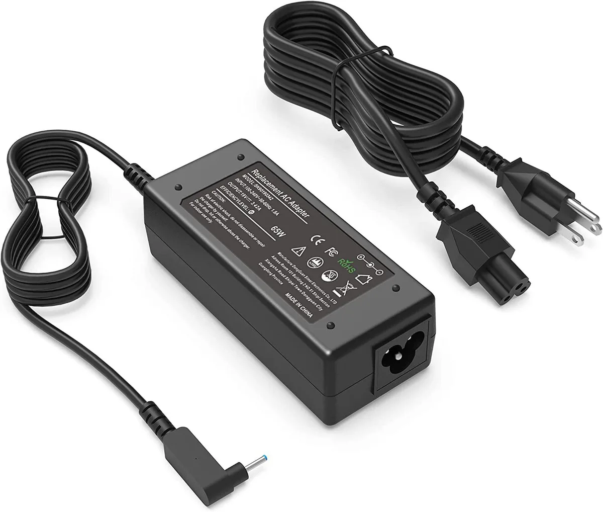 GCROWN GCROWN 65W AC Adapter 19V 3.42A for Acer Chromebook 11 13 14 15 R11 — product photo