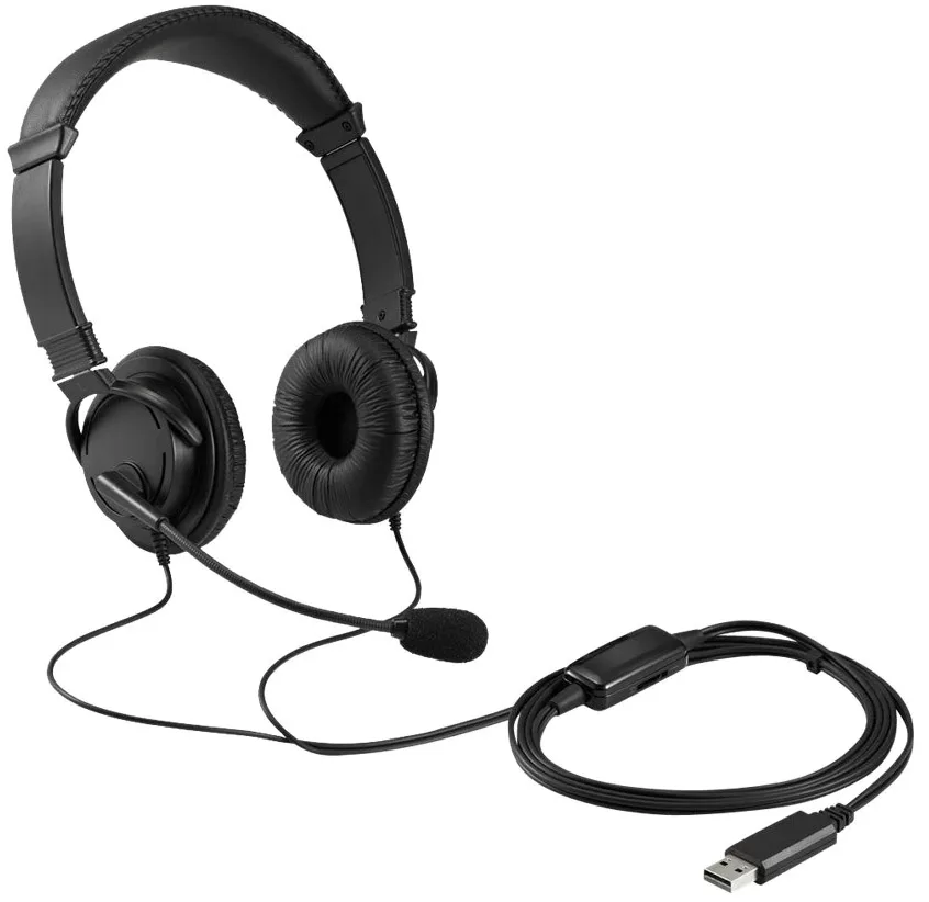 Kensington Kensington K33065WW USB-A Circumaural Headset 1.8 m Cord — product photo
