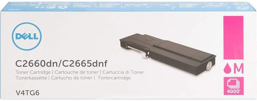 DELL DELL V4TG6 toner cartridge magenta high yield 4000 pages — product photo