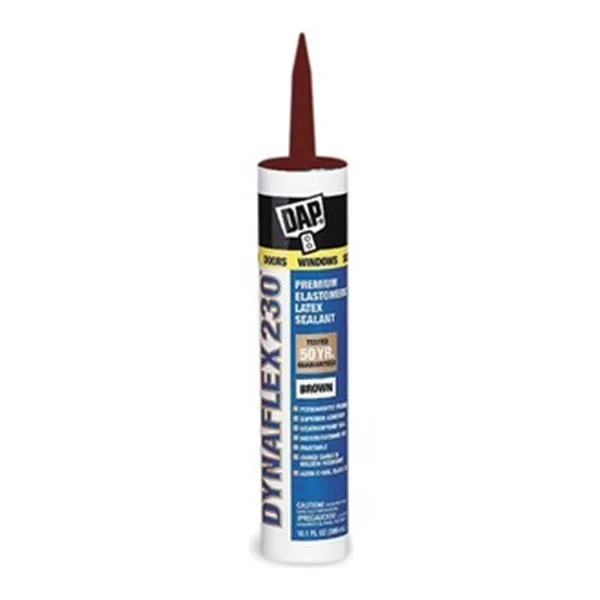 Brown latex sealant cartridge 10.1 oz
