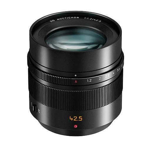 Panasonic Panasonic Leica DG Nocticron 42.5mm F1.2 H-NS043 camera lens — product photo