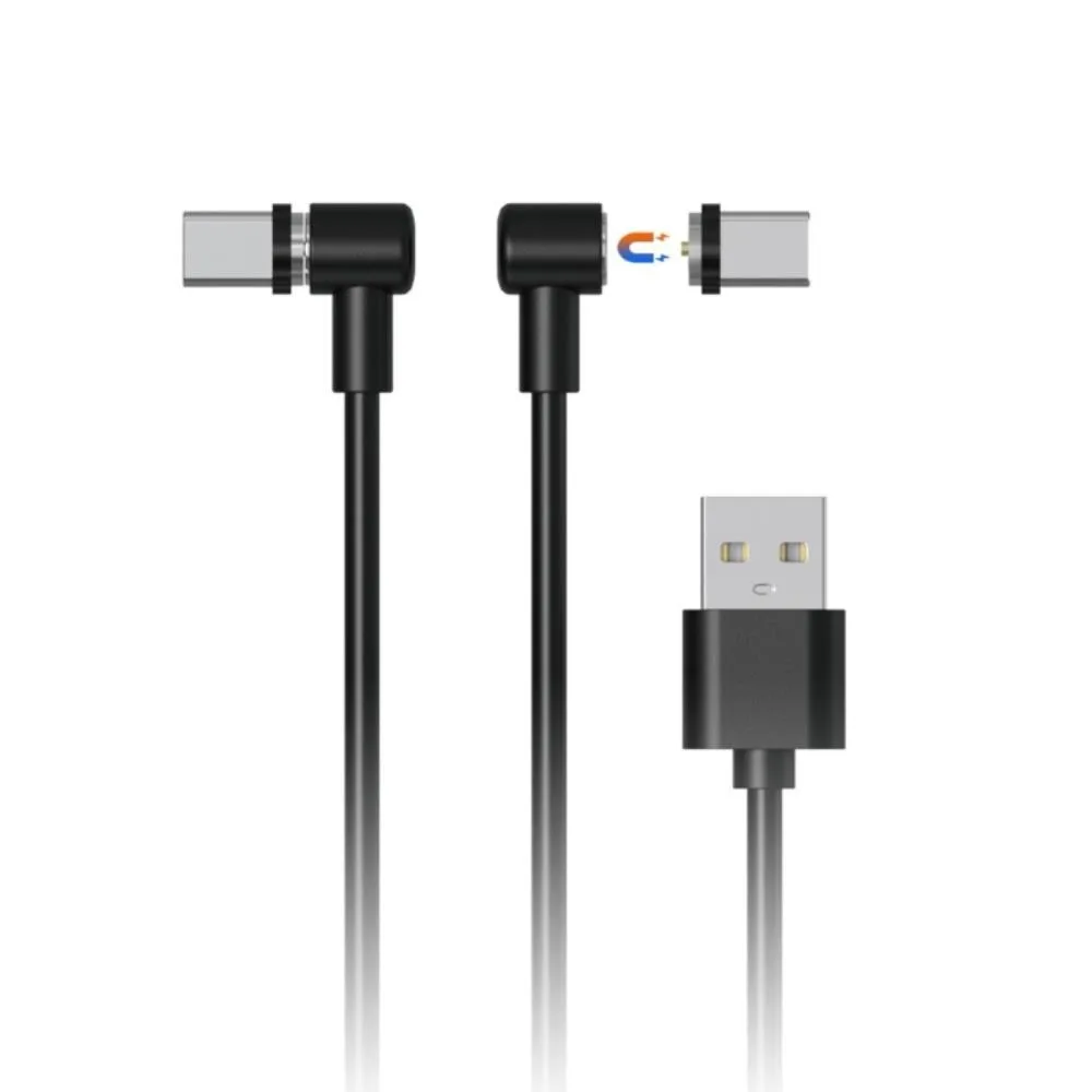 Ruth's sister Ruth's sister international power cord USB-C charging cable black — product photo