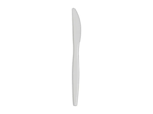 Genuine Joe Genuine Joe 20001 Knife Plastic Medium-weight White 1000/CT — product photo
